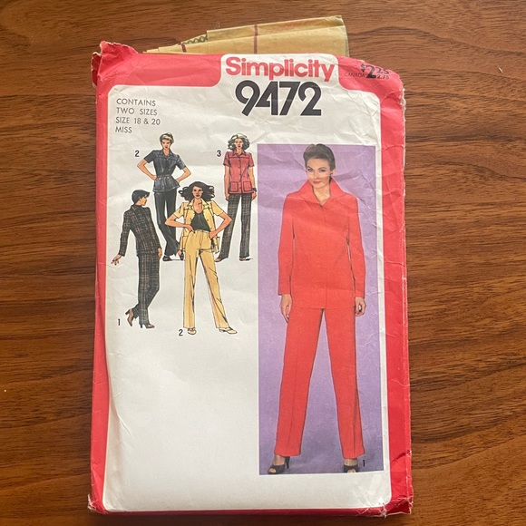 4 L/XL/XXL Sewing Patterns Lot Simplicity - Picture 8 of 9